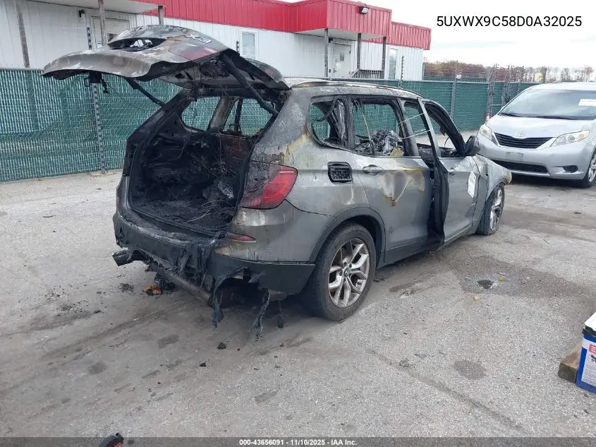 5UXWX9C58D0A32025 2013 BMW X3 xDrive28I
