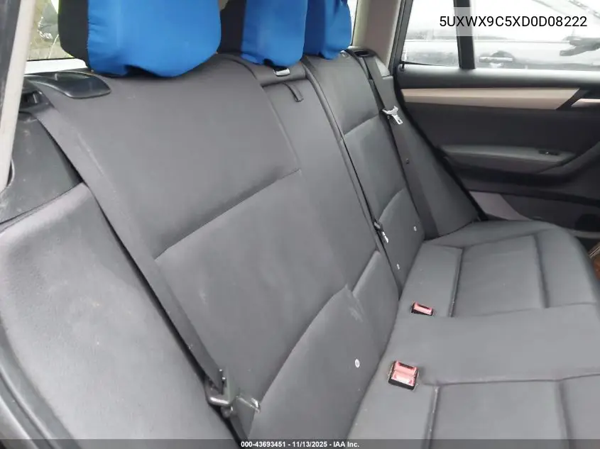 5UXWX9C5XD0D08222 2013 BMW X3 xDrive28I