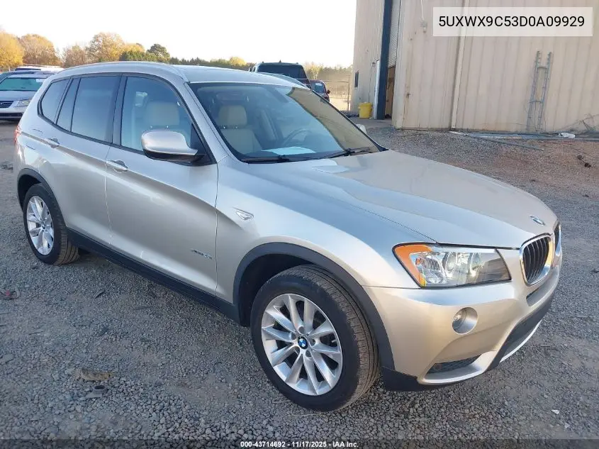 5UXWX9C53D0A09929 2013 BMW X3 xDrive28I