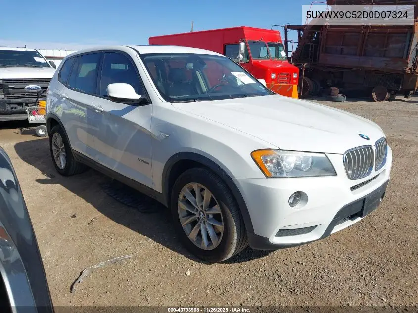 5UXWX9C52D0D07324 2013 BMW X3 xDrive28I