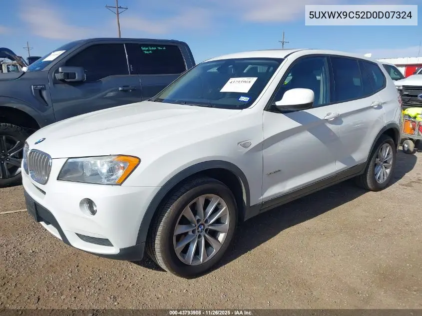 5UXWX9C52D0D07324 2013 BMW X3 xDrive28I