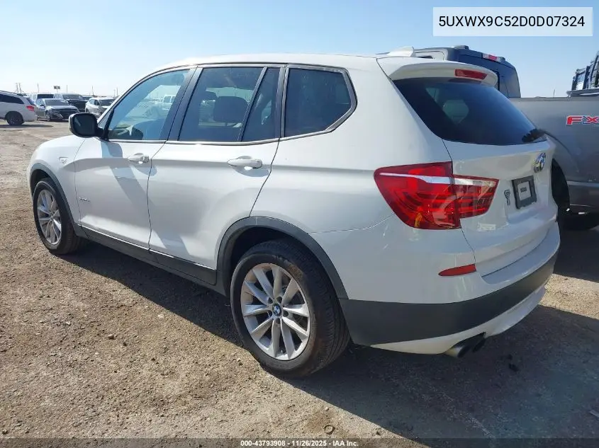 5UXWX9C52D0D07324 2013 BMW X3 xDrive28I