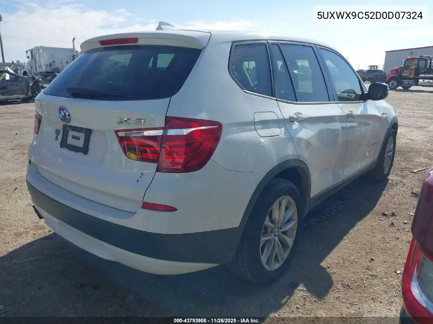 5UXWX9C52D0D07324 2013 BMW X3 xDrive28I