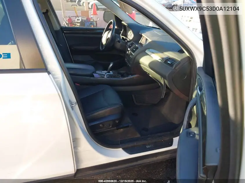 5UXWX9C53D0A12104 2013 BMW X3 xDrive28I