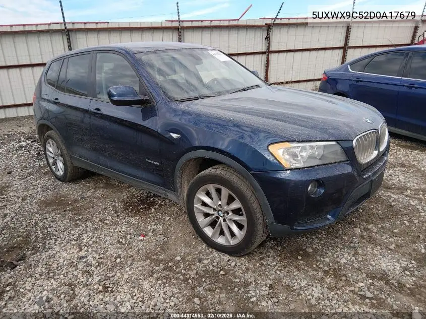 5UXWX9C52D0A17679 2013 BMW X3 xDrive28I