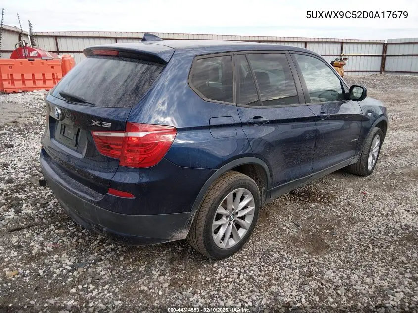 5UXWX9C52D0A17679 2013 BMW X3 xDrive28I