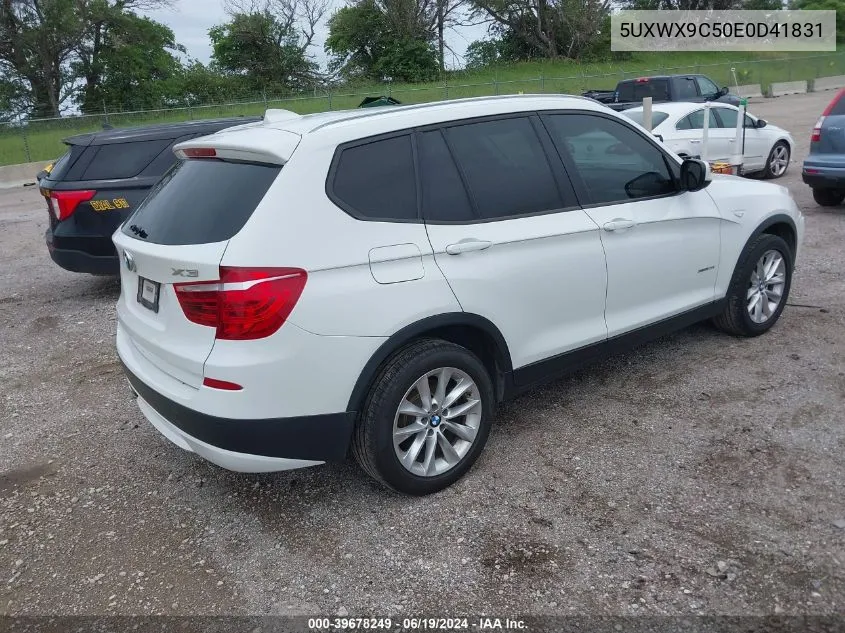 5UXWX9C50E0D41831 2014 BMW X3 xDrive28I