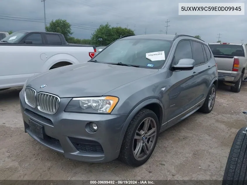 5UXWX9C59E0D09945 2014 BMW X3 xDrive28I