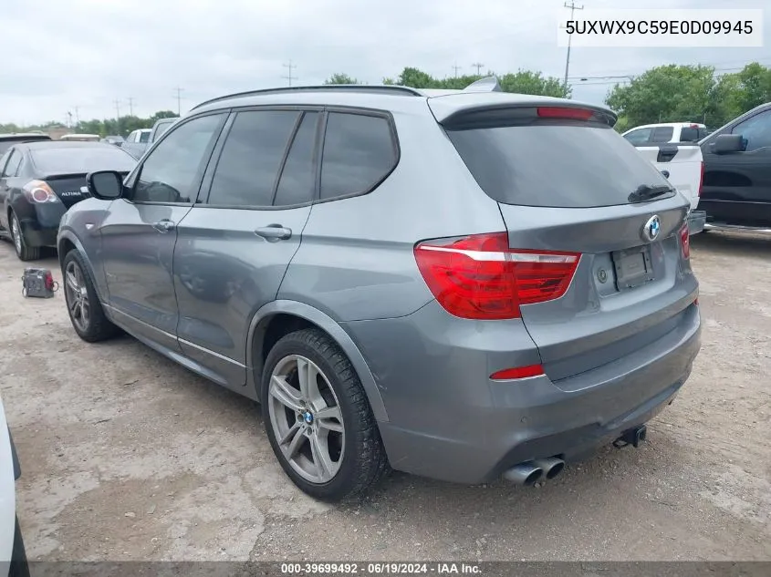 5UXWX9C59E0D09945 2014 BMW X3 xDrive28I