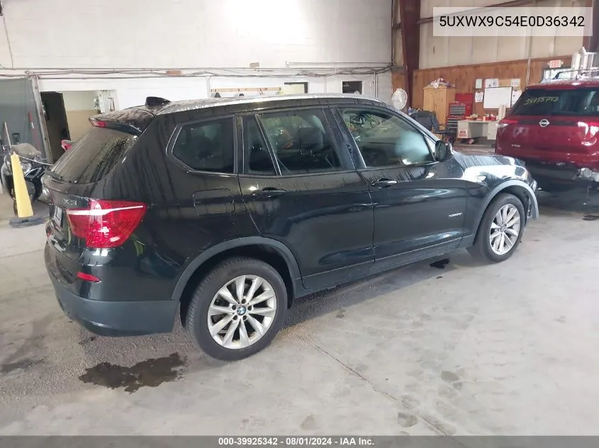 5UXWX9C54E0D36342 2014 BMW X3 xDrive28I