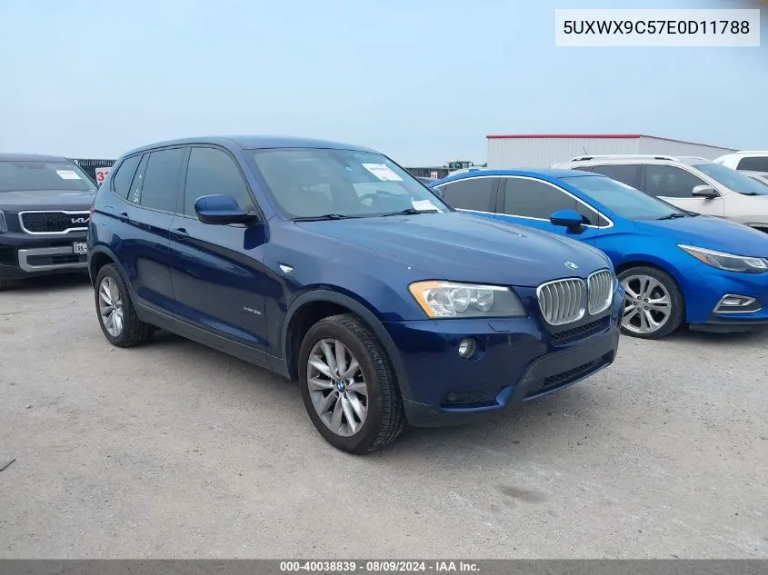 5UXWX9C57E0D11788 2014 BMW X3 xDrive28I