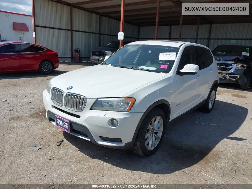 5UXWX9C50E0D42400 2014 BMW X3 xDrive28I