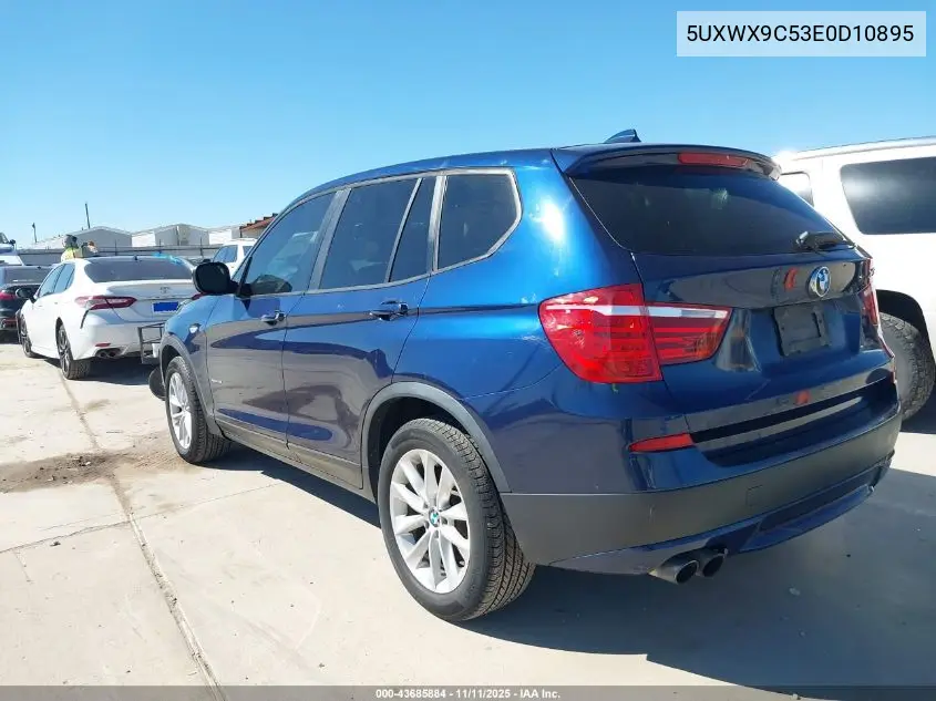 5UXWX9C53E0D10895 2014 BMW X3 xDrive28I
