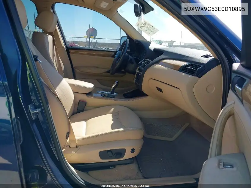5UXWX9C53E0D10895 2014 BMW X3 xDrive28I