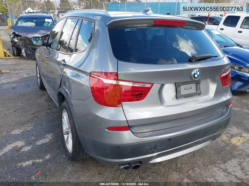 5UXWX9C55E0D27763 2014 BMW X3 xDrive28I