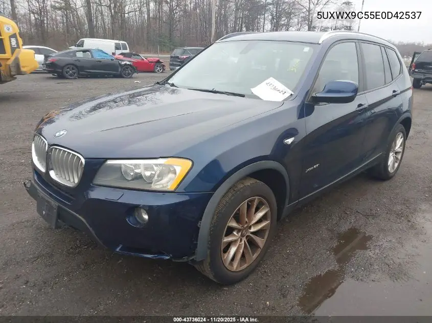 5UXWX9C55E0D42537 2014 BMW X3 xDrive28I