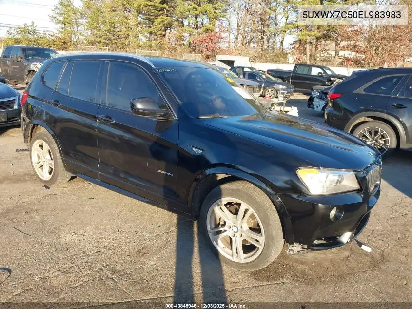5UXWX7C50EL983983 2014 BMW X3 xDrive35I