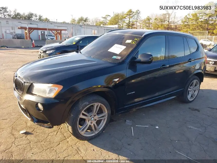 5UXWX7C50EL983983 2014 BMW X3 xDrive35I