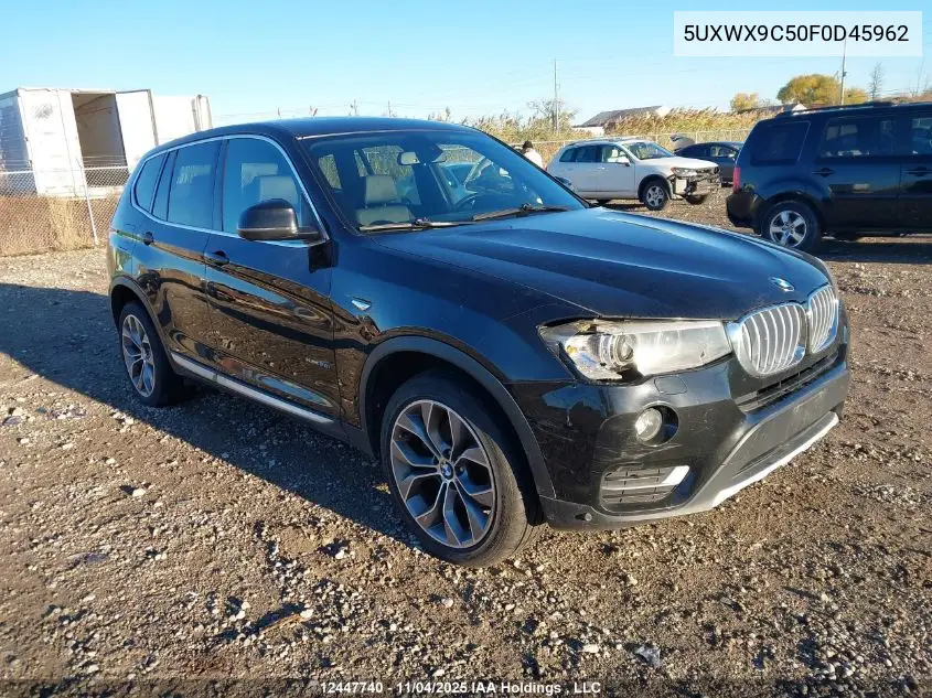 5UXWX9C50F0D45962 2015 BMW X3 xDrive28I
