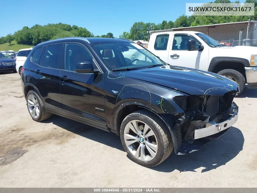 5UXWX7C5XF0K31677 2015 BMW X3 xDrive35I