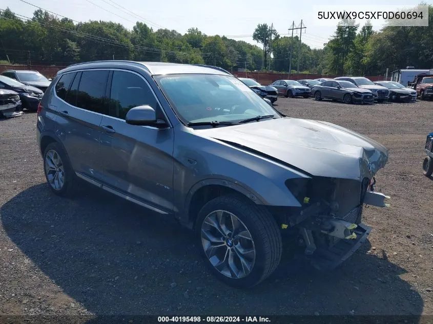 5UXWX9C5XF0D60694 2015 BMW X3 xDrive28I