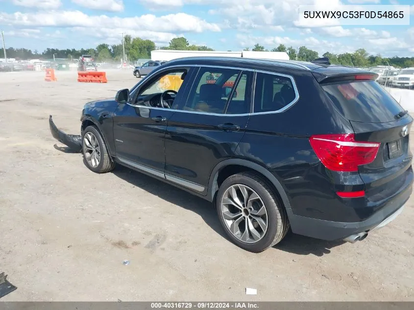 5UXWX9C53F0D54865 2015 BMW X3 xDrive28I