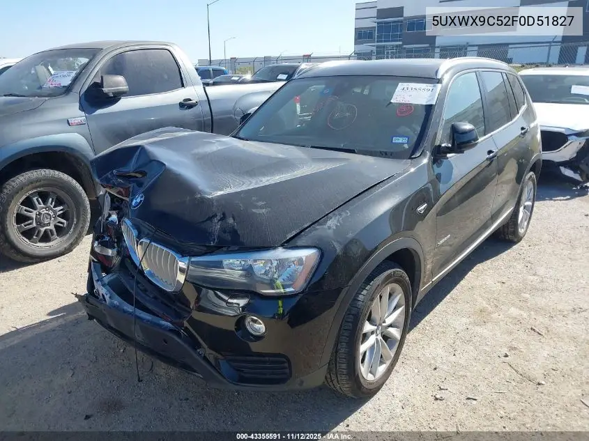5UXWX9C52F0D51827 2015 BMW X3 xDrive28I