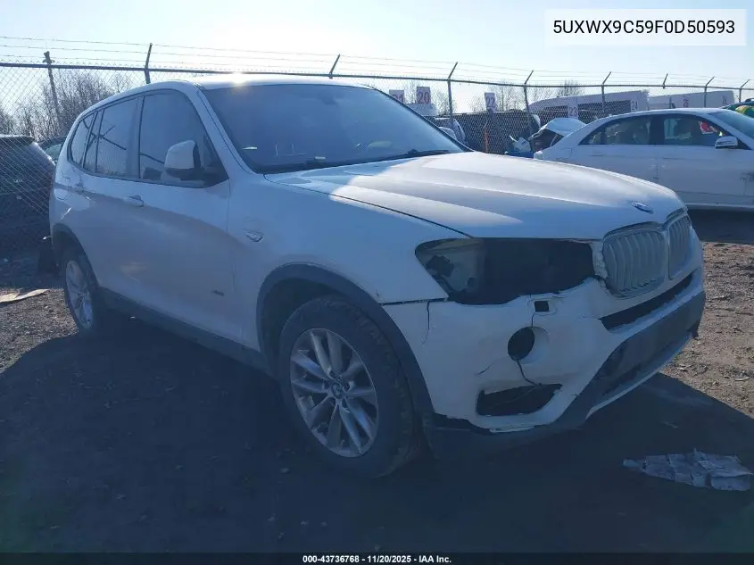 5UXWX9C59F0D50593 2015 BMW X3 xDrive28I