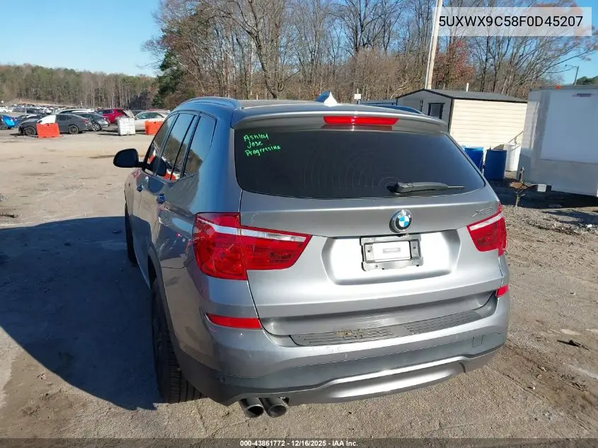 5UXWX9C58F0D45207 2015 BMW X3 xDrive28I