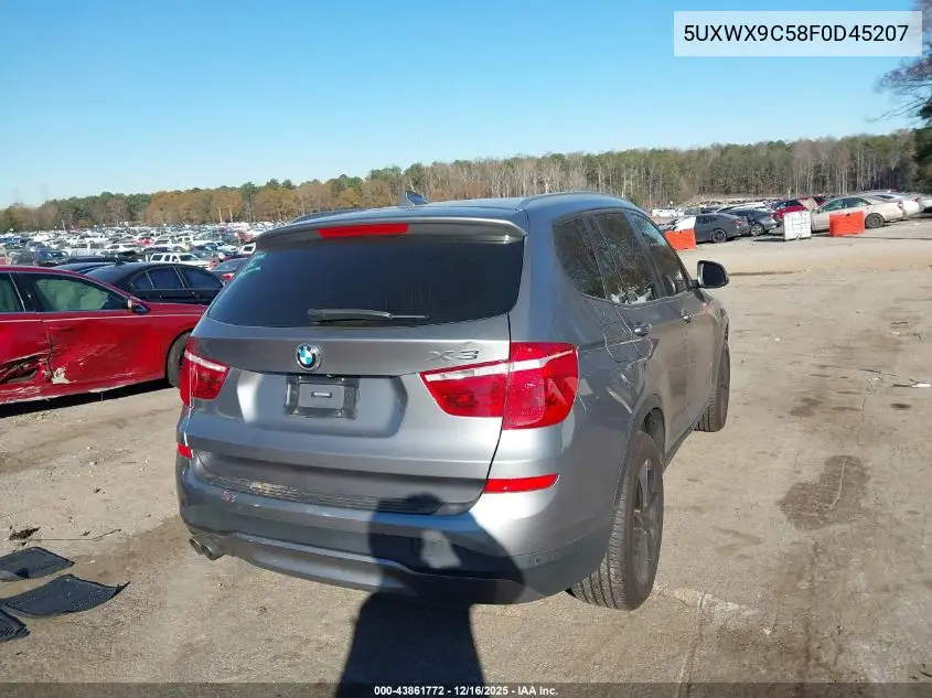 5UXWX9C58F0D45207 2015 BMW X3 xDrive28I