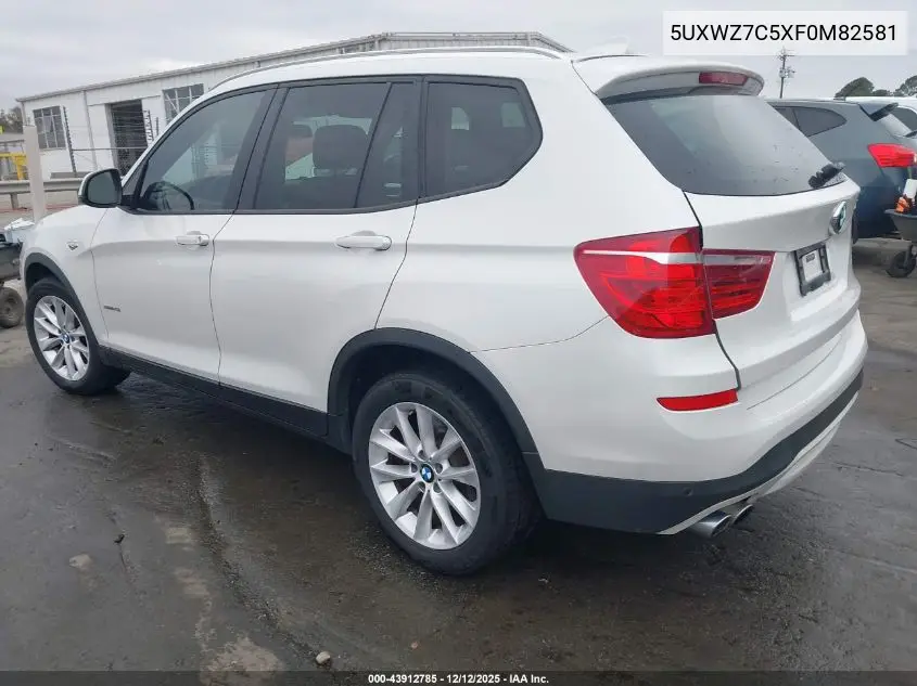 5UXWZ7C5XF0M82581 2015 BMW X3 Sdrive28I
