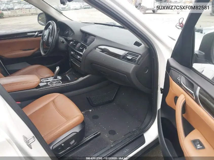 5UXWZ7C5XF0M82581 2015 BMW X3 Sdrive28I