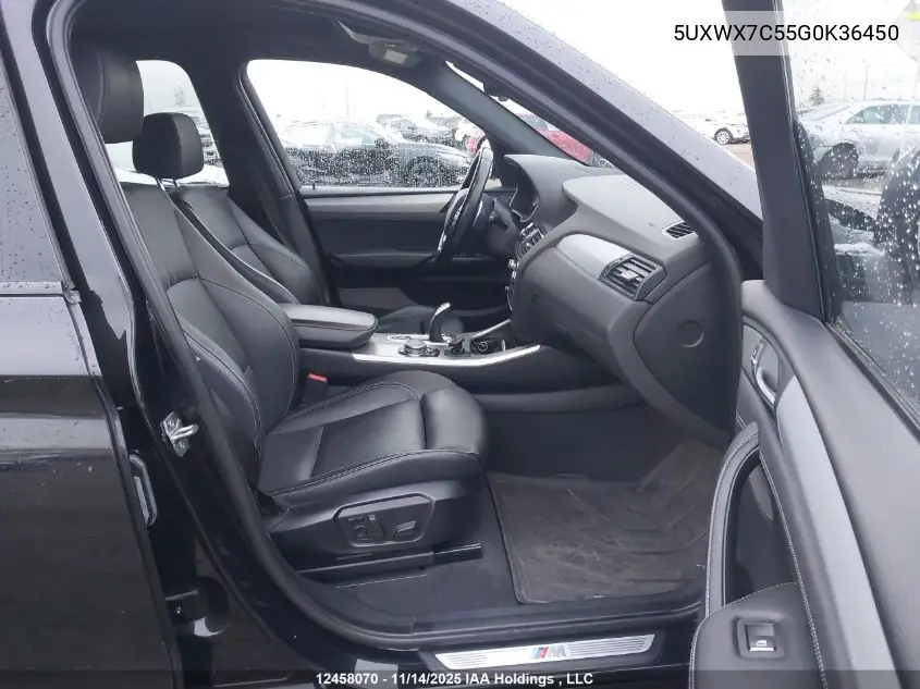 5UXWX7C55G0K36450 2016 BMW X3 xDrive35I