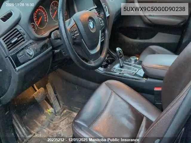 5UXWX9C50G0D90238 2016 BMW X3 28I