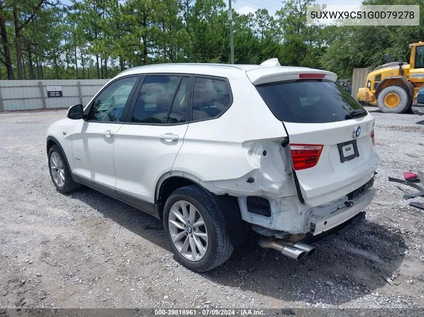 5UXWX9C51G0D79278 2016 BMW X3 xDrive28I