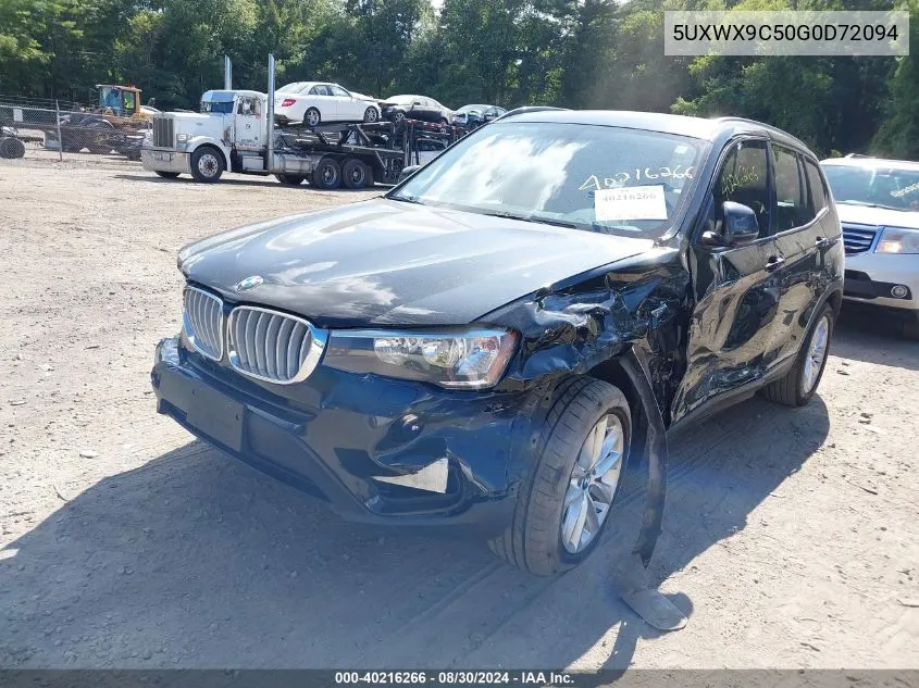 5UXWX9C50G0D72094 2016 BMW X3 xDrive28I