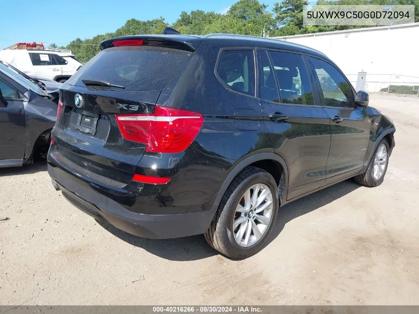 5UXWX9C50G0D72094 2016 BMW X3 xDrive28I