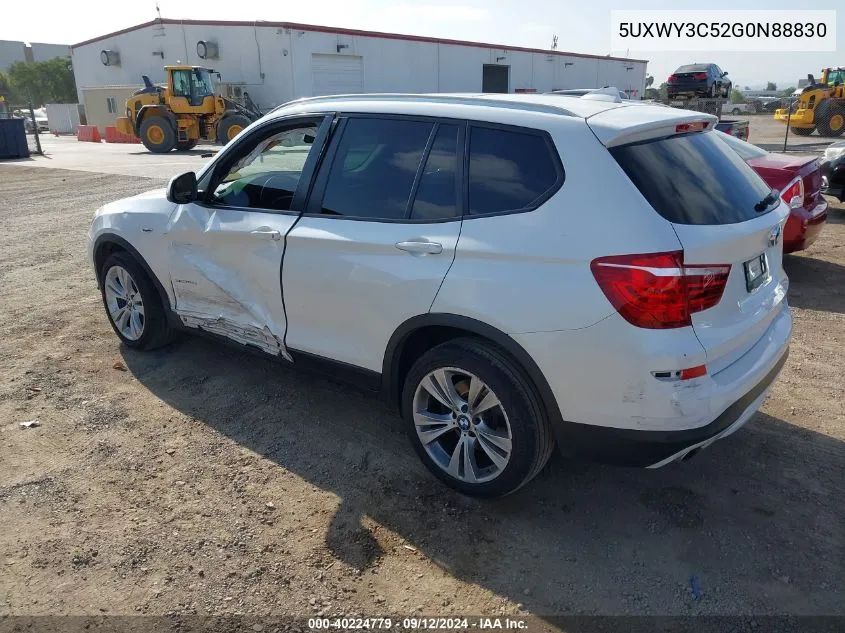 5UXWY3C52G0N88830 2016 BMW X3 xDrive28D