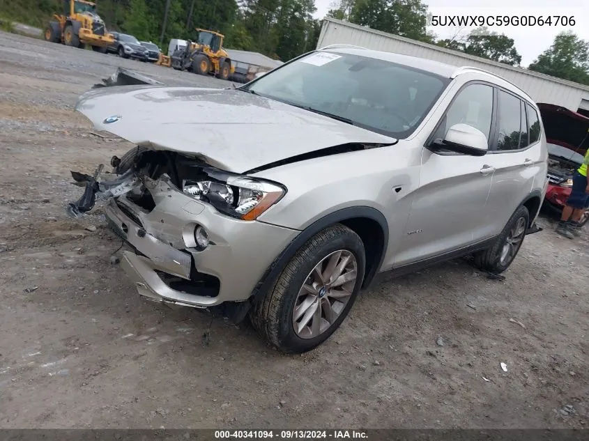 5UXWX9C59G0D64706 2016 BMW X3 xDrive28I