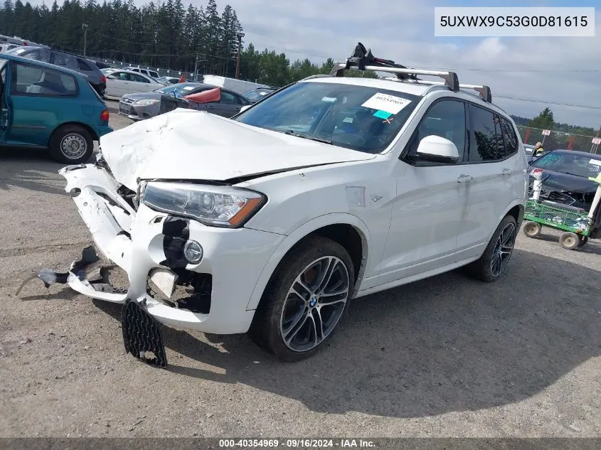 5UXWX9C53G0D81615 2016 BMW X3 xDrive28I