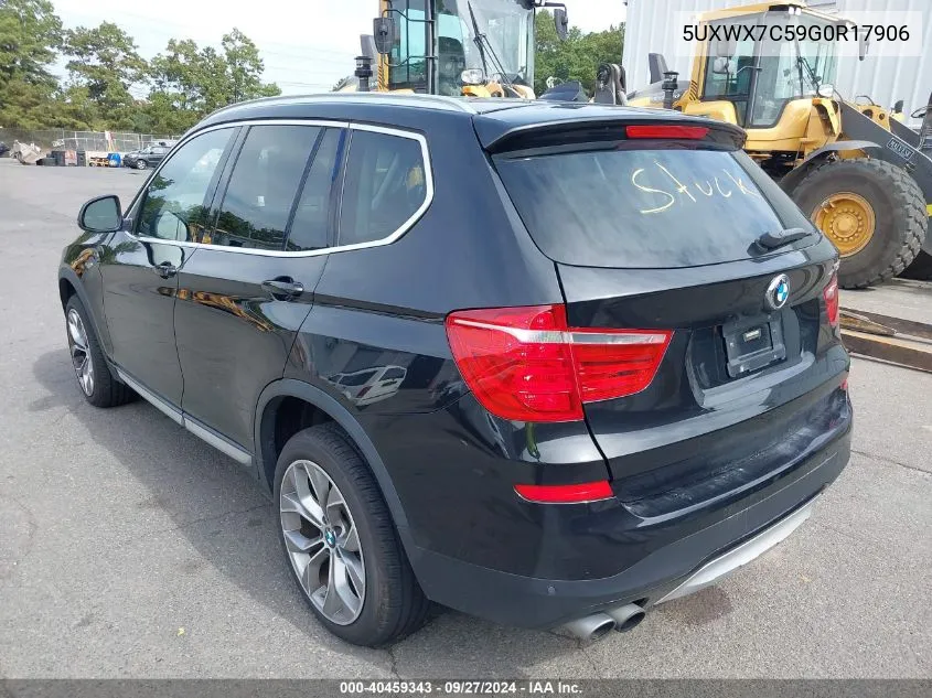 5UXWX7C59G0R17906 2016 BMW X3 xDrive35I