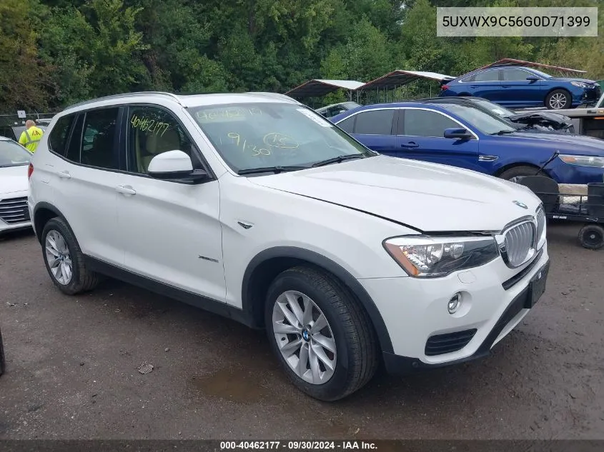 5UXWX9C56G0D71399 2016 BMW X3 xDrive28I