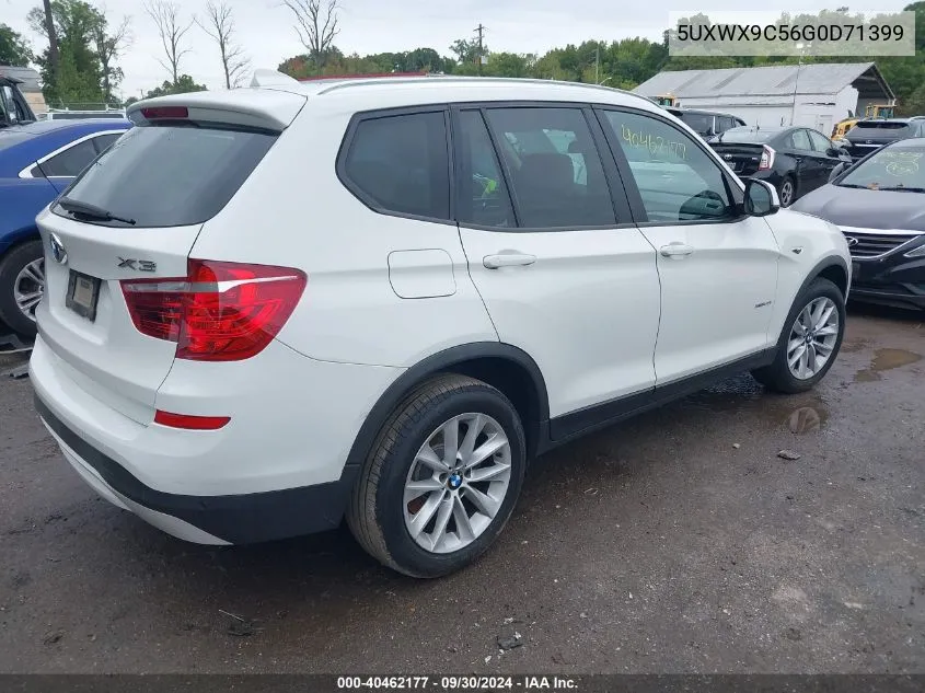 5UXWX9C56G0D71399 2016 BMW X3 xDrive28I