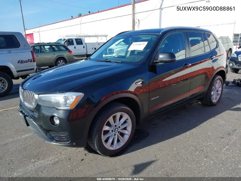 5UXWX9C59G0D88861 2016 BMW X3 xDrive28I