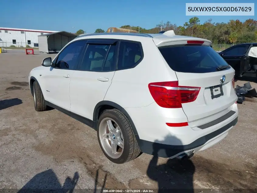 5UXWX9C5XG0D67629 2016 BMW X3 xDrive28I