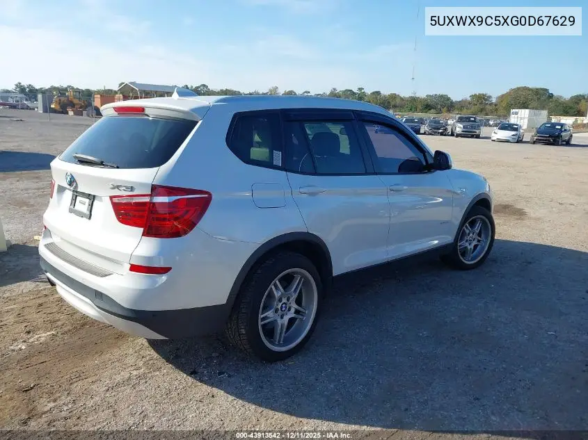 5UXWX9C5XG0D67629 2016 BMW X3 xDrive28I
