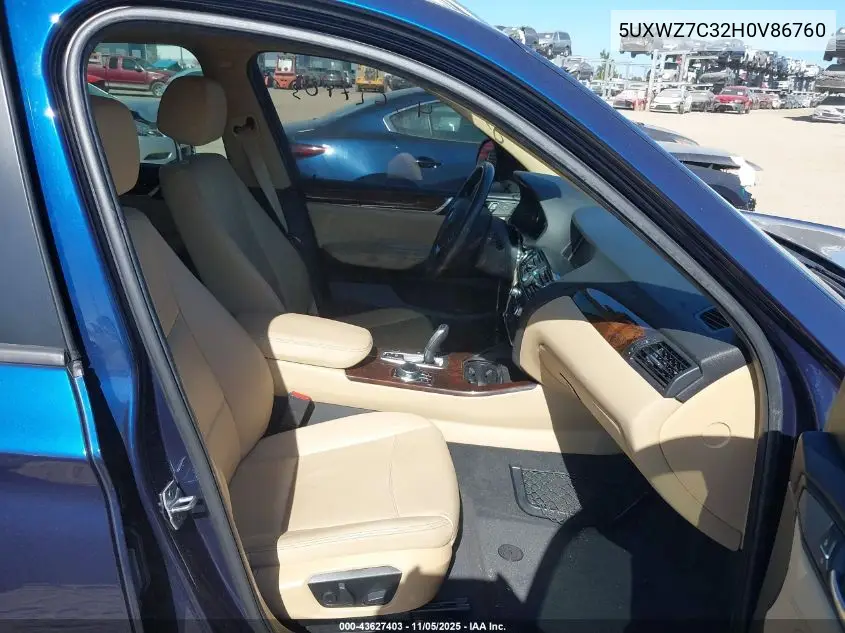 5UXWZ7C32H0V86760 2017 BMW X3 Sdrive28I