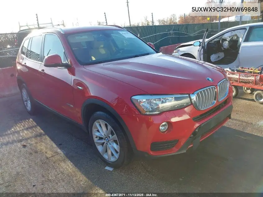 5UXWX9C32H0W69848 2017 BMW X3 xDrive28I