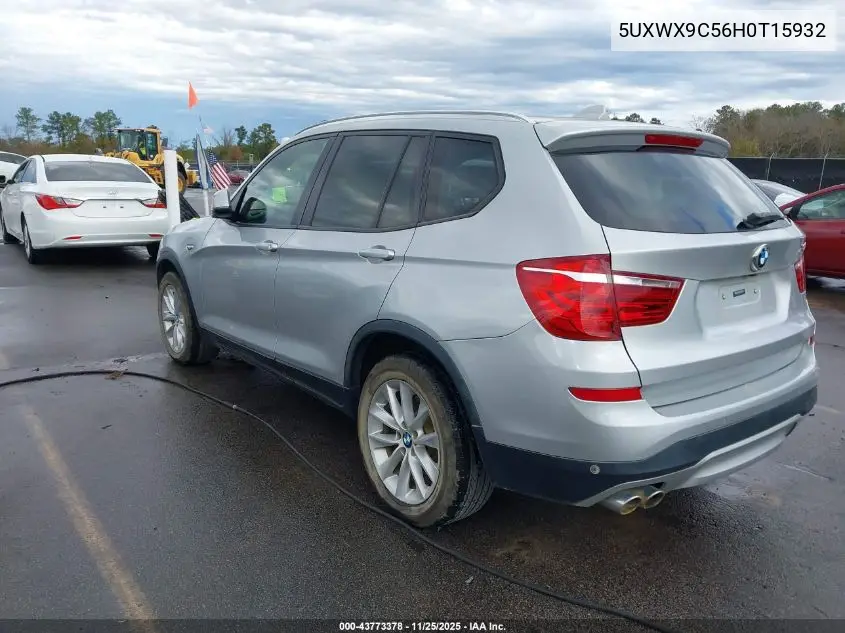5UXWX9C56H0T15932 2017 BMW X3 xDrive28I