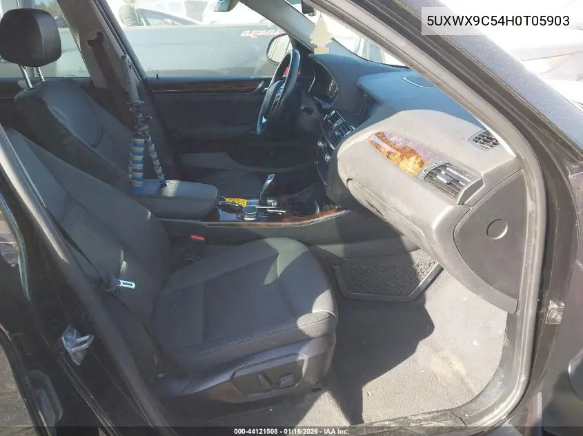 5UXWX9C54H0T05903 2017 BMW X3 xDrive28I